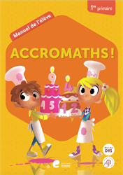 Accromaths 1re : Offre découverte : manuel + cahier + guide + accès Digiportail